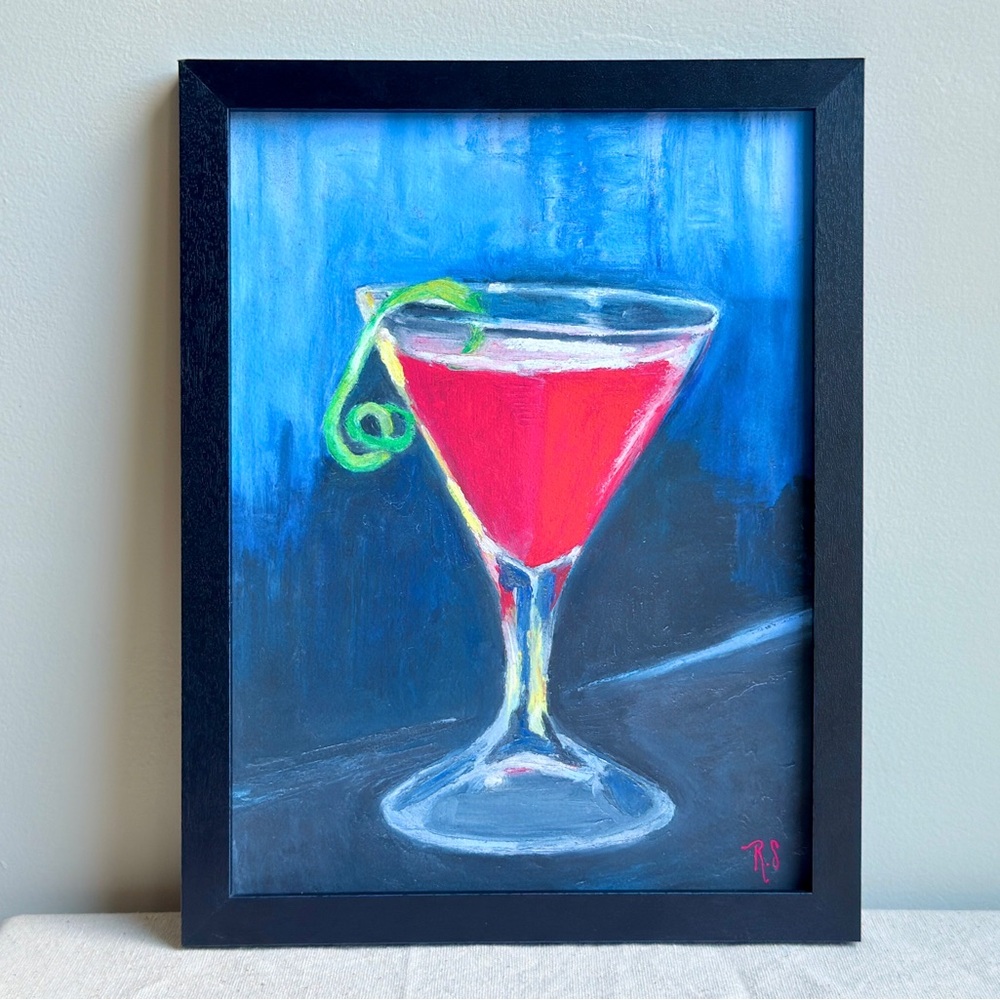 Vibrant Cocktail Fine Art Print, limited edition, Kitchen home decor